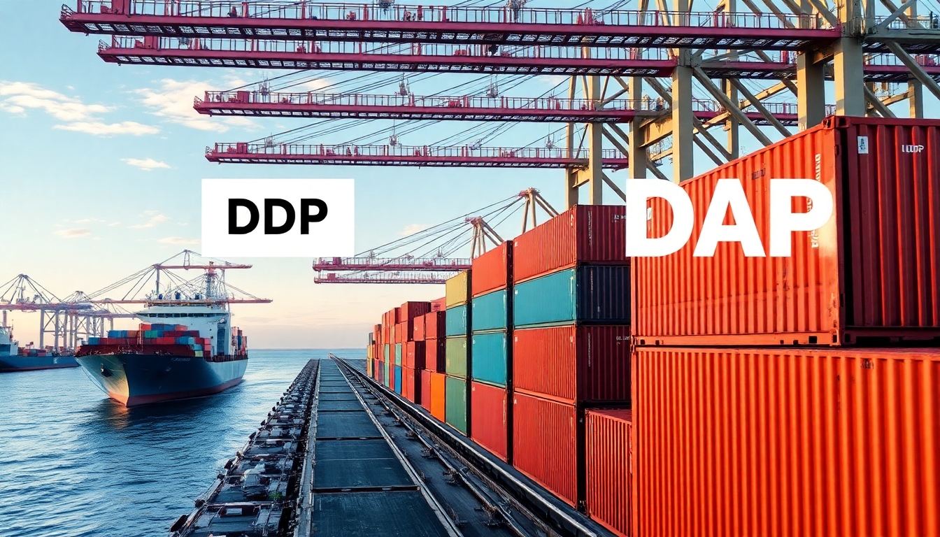 DDP/DAP活用で輸入を楽に